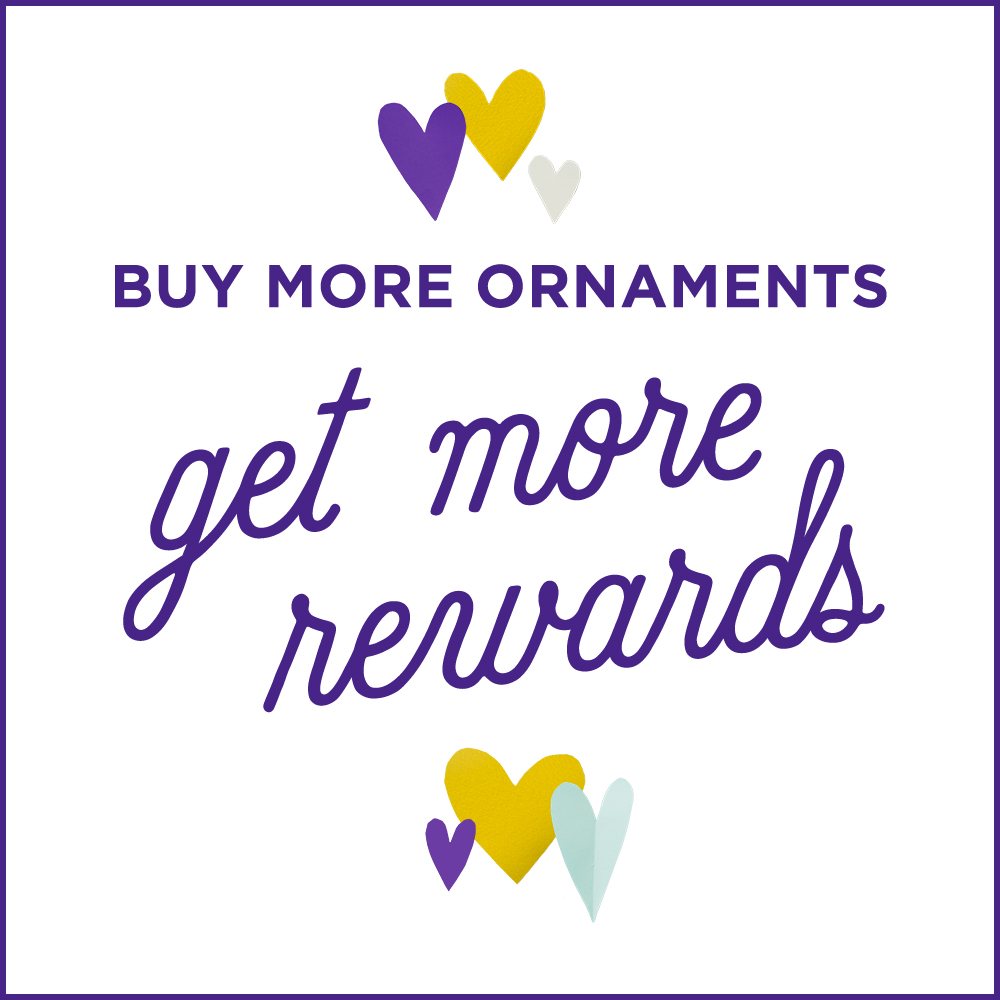Buy more ornaments, get more rewards!