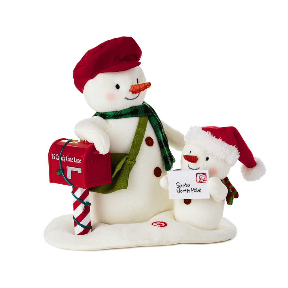 Special Delivery Singing Plush Snowmen
