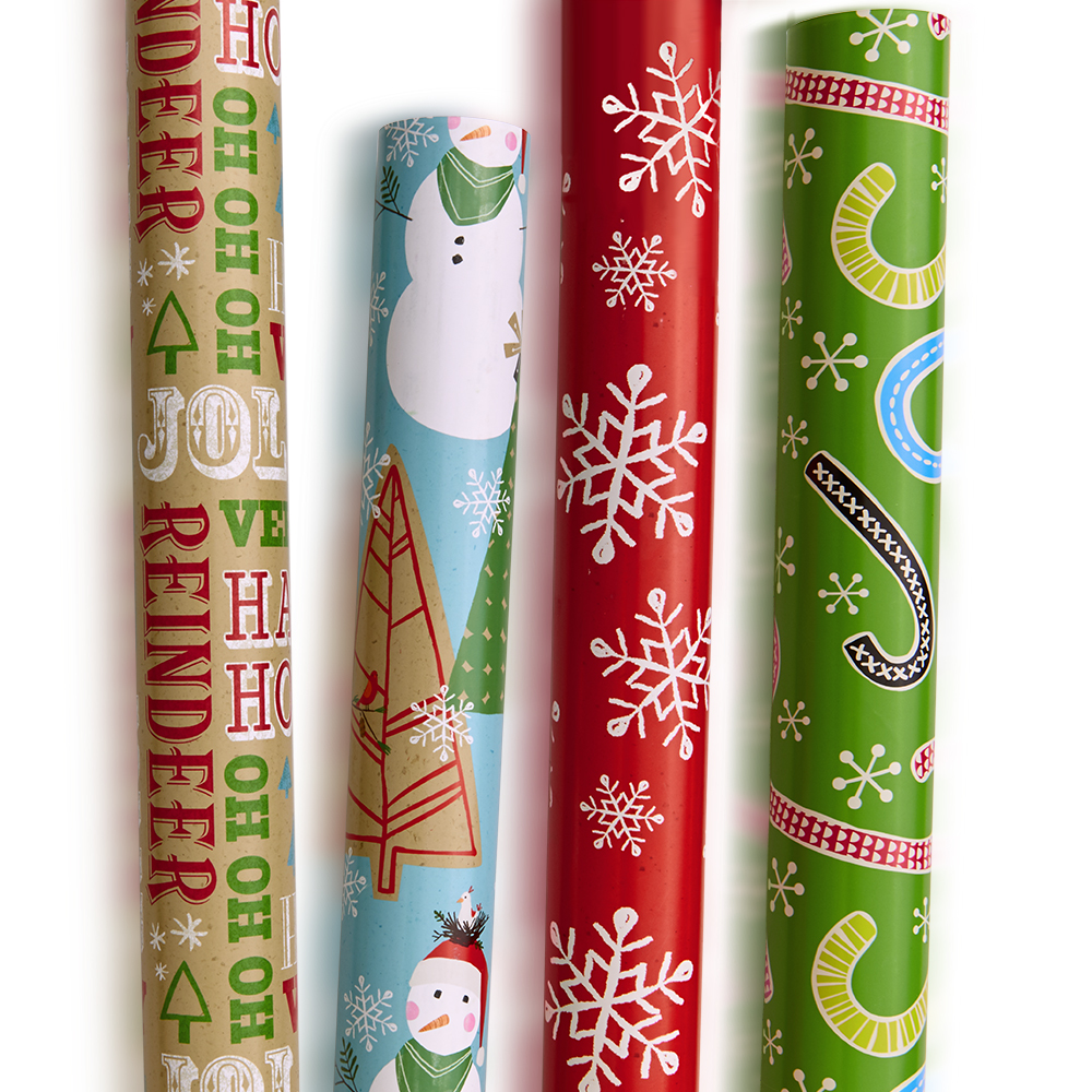 Hallmark Quad Pack of gift wrap