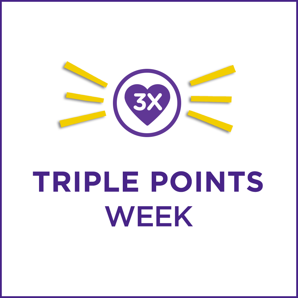 Triple points week