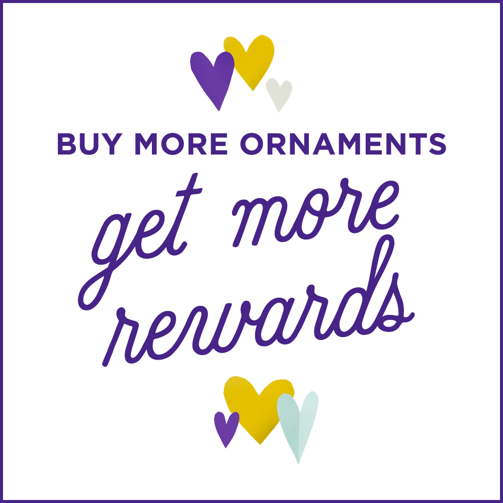 Buy more ornaments, get more rewards!
