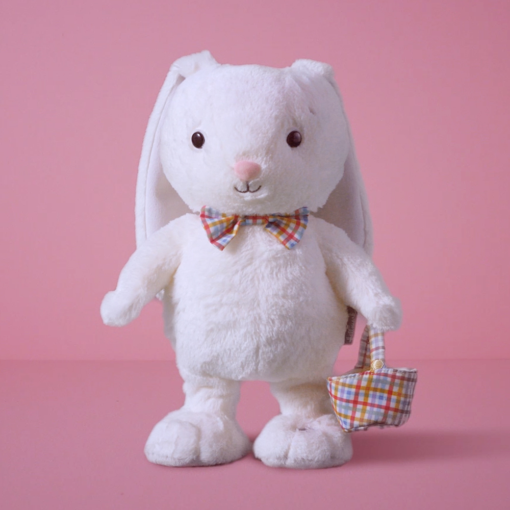 Hoppy Easter Bunny Singing Stuffed Animal With Motion