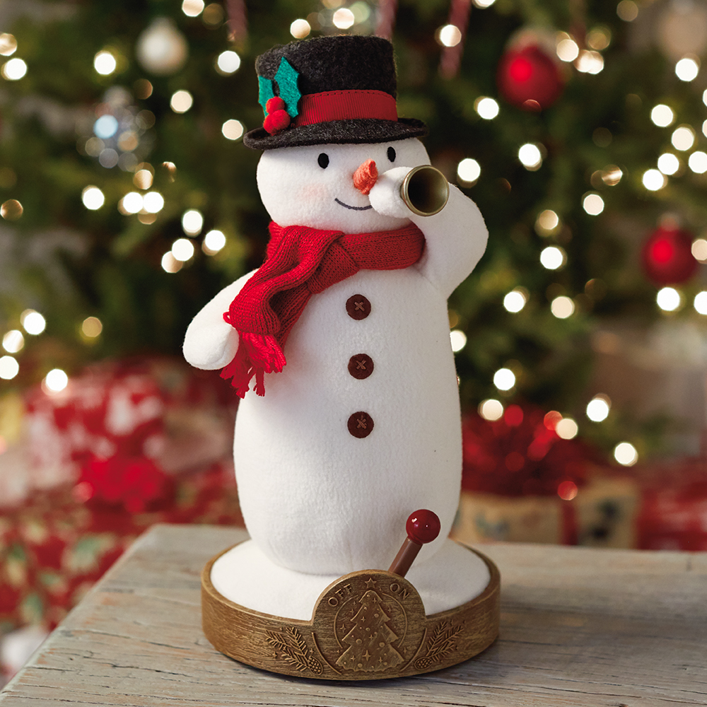 Musical Tree-Lighting Snowman