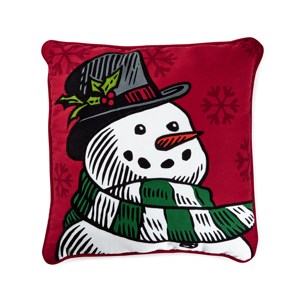 Save on Snowman Pillow