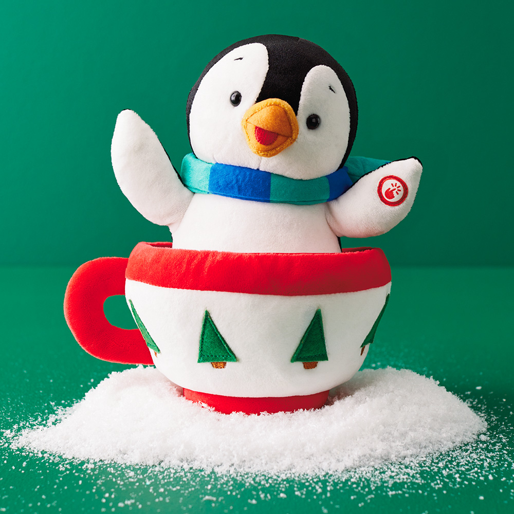 Twirly Teacup Playful Penguins
