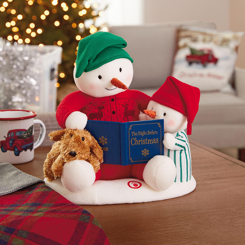 Storytime Snowman Musical Stuffed Animal