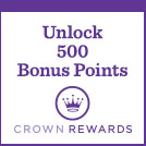 Unlock 500 Bonus Points in store with your email address