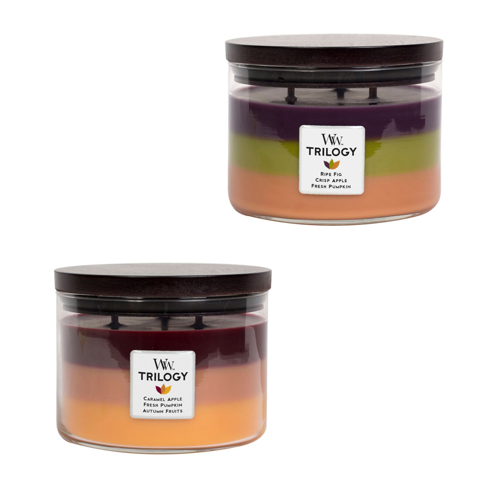 WoodWick Fall Trilogy Candles