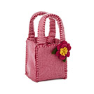 Special Price Spring Floral Felt Bag