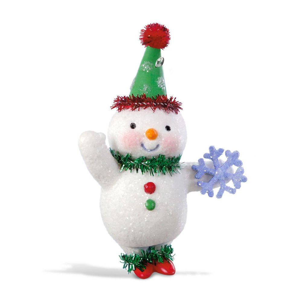 Vintage Snowman Ornament