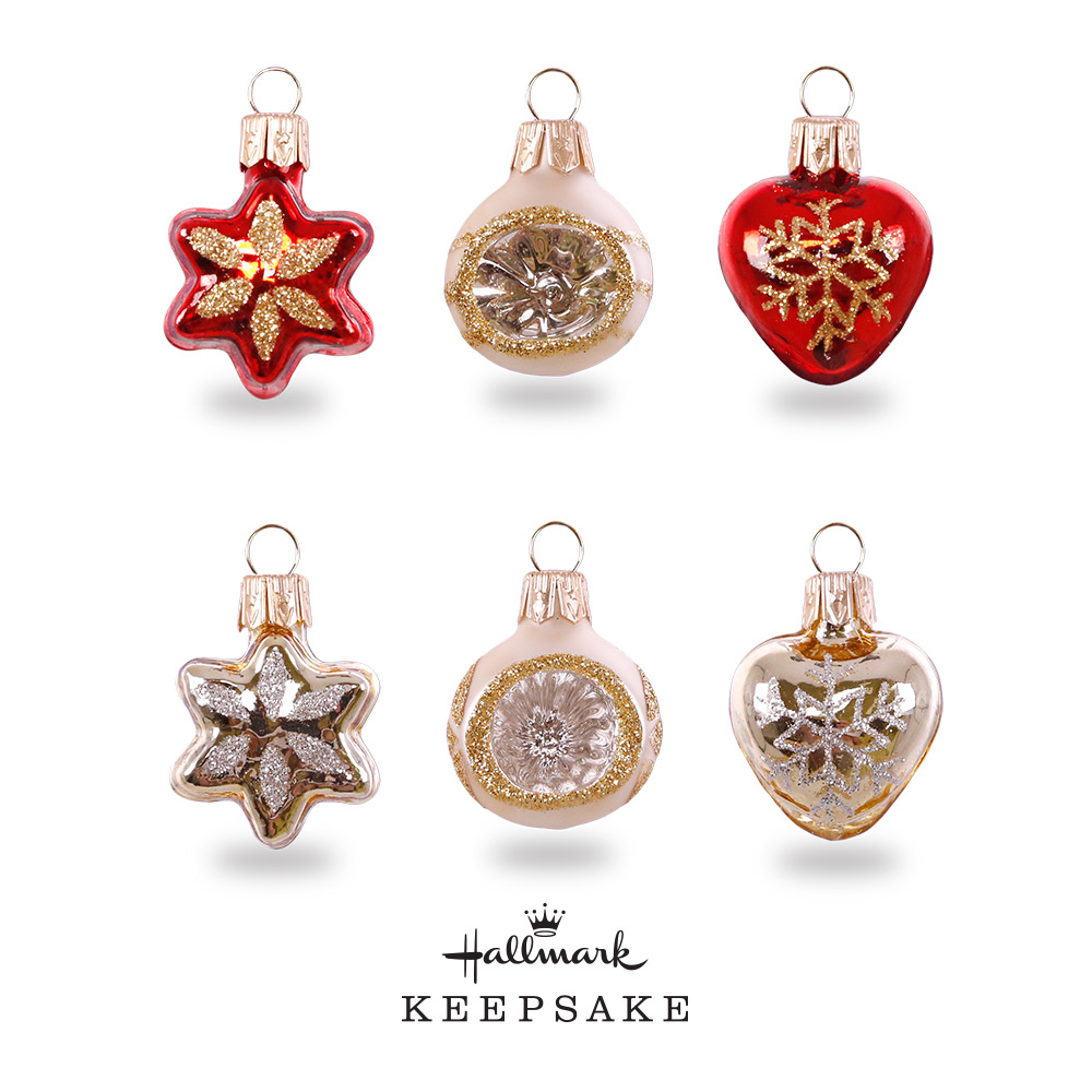 Hallmark Keepsakes Miniature Decorative Ornament Set