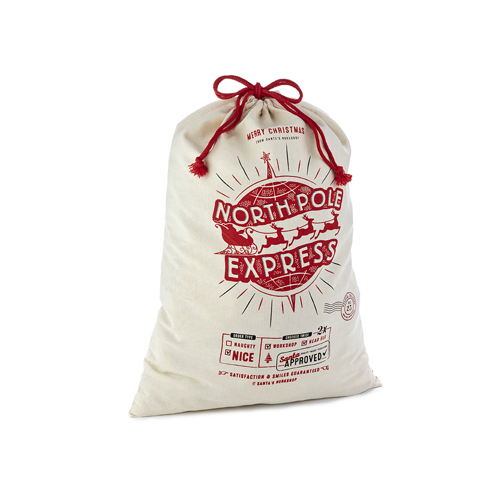 Canvas Santa Sack