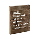Save $7 on Rustic Quote Signs for Father's Day