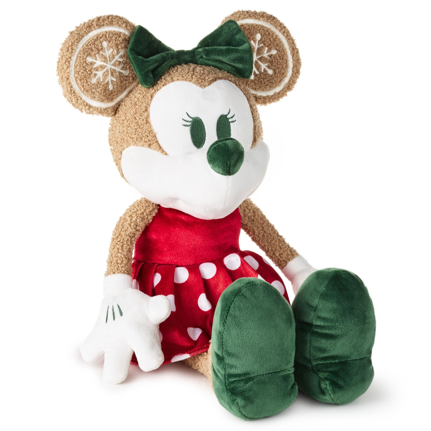 Disney Minnie Mouse Gingerbread Plush With Sound, 11