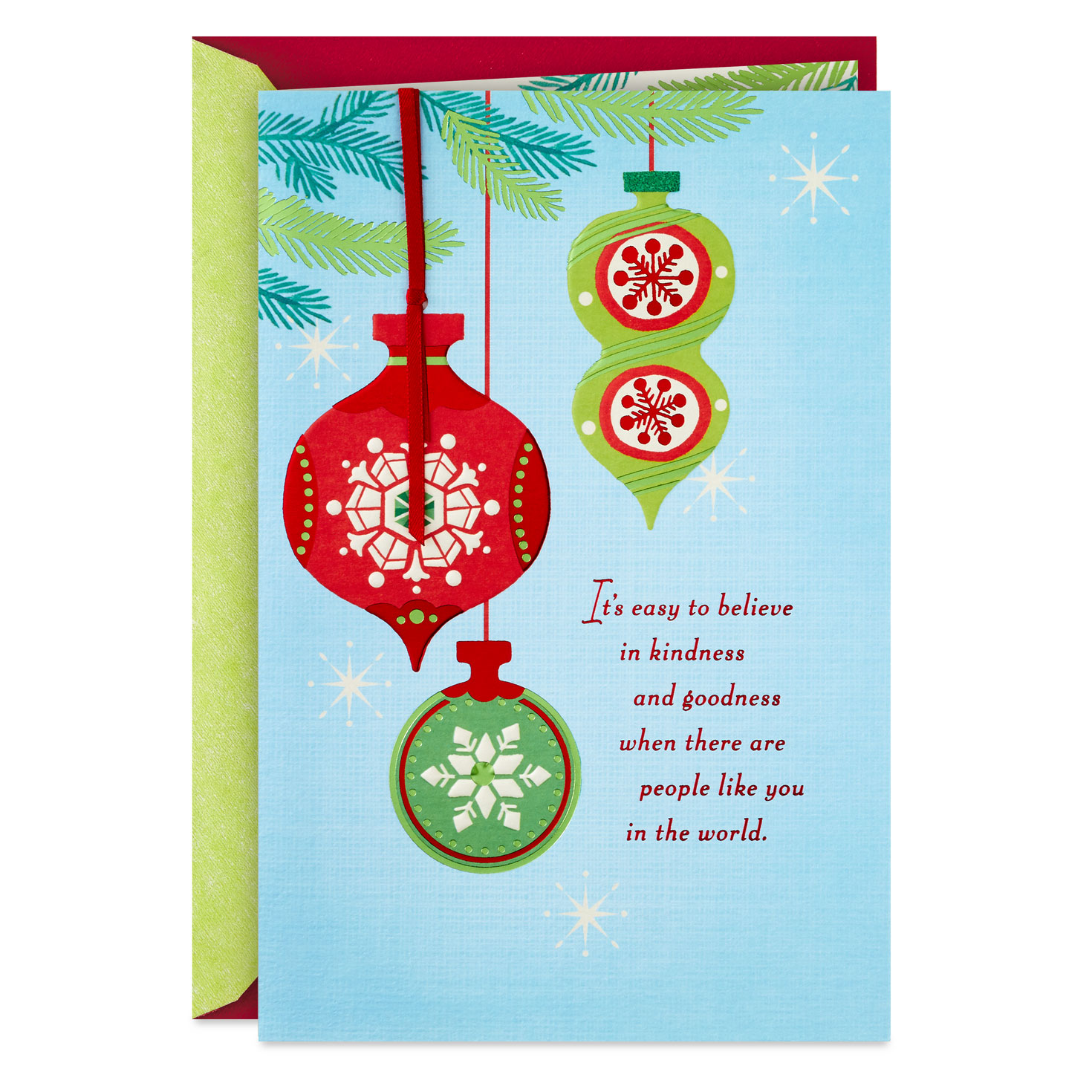 Kindness and Goodness Christmas Card - Greeting Cards | Hallmark