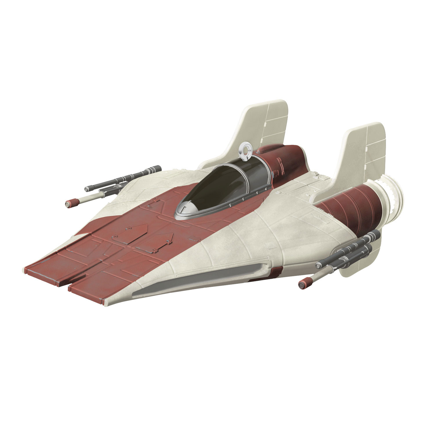 Star Wars A-Wing Fighter Keepsake Ornament Front