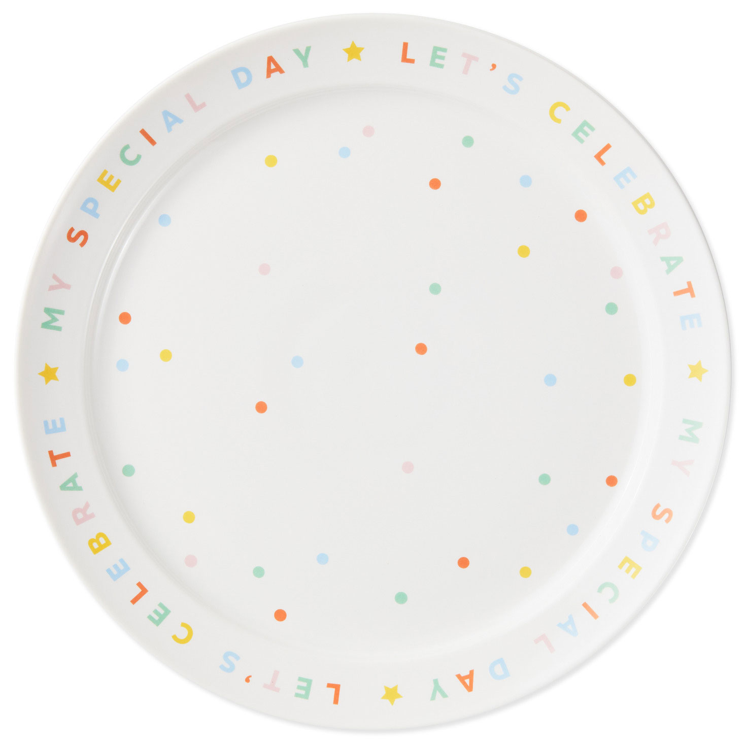 My Special Day Celebration Plate, 11", , large