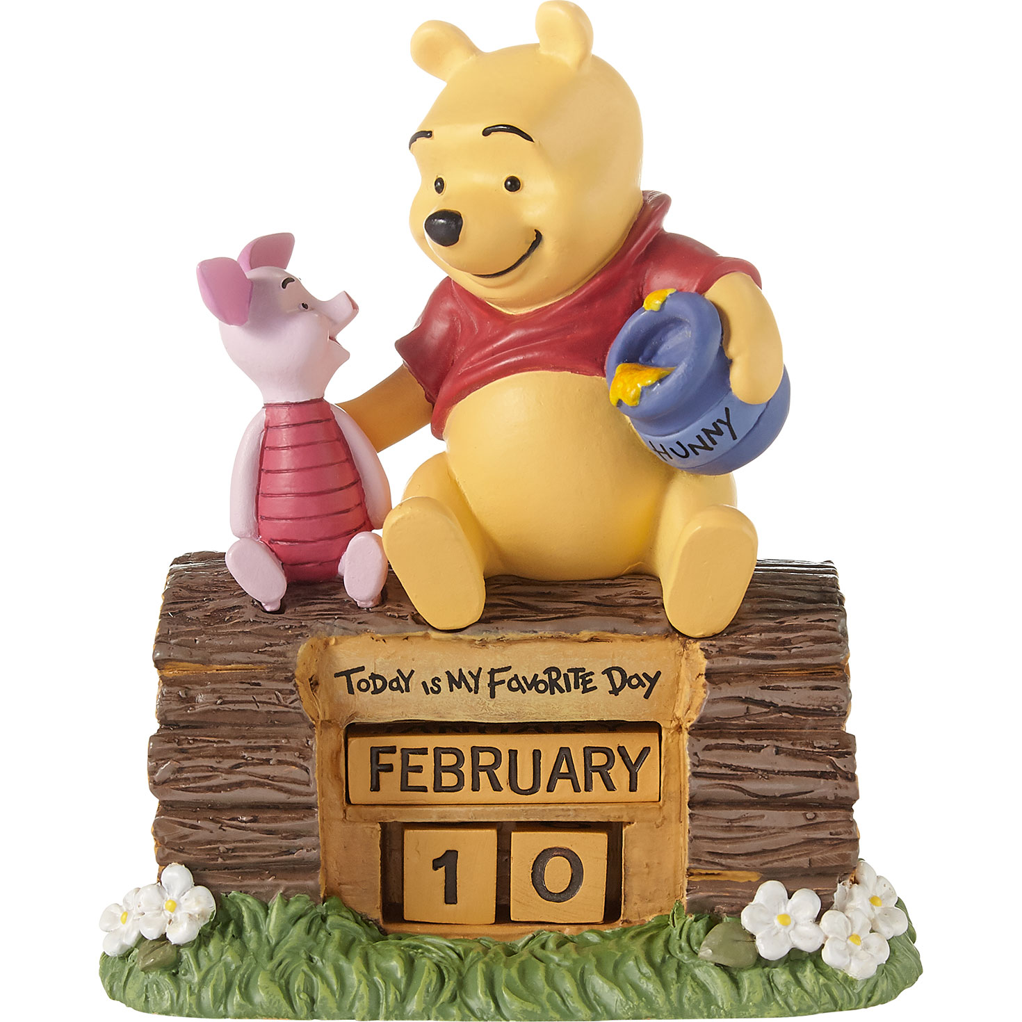 Precious Moments Disney Winnie the Pooh Perpetual Calendar, 5.5