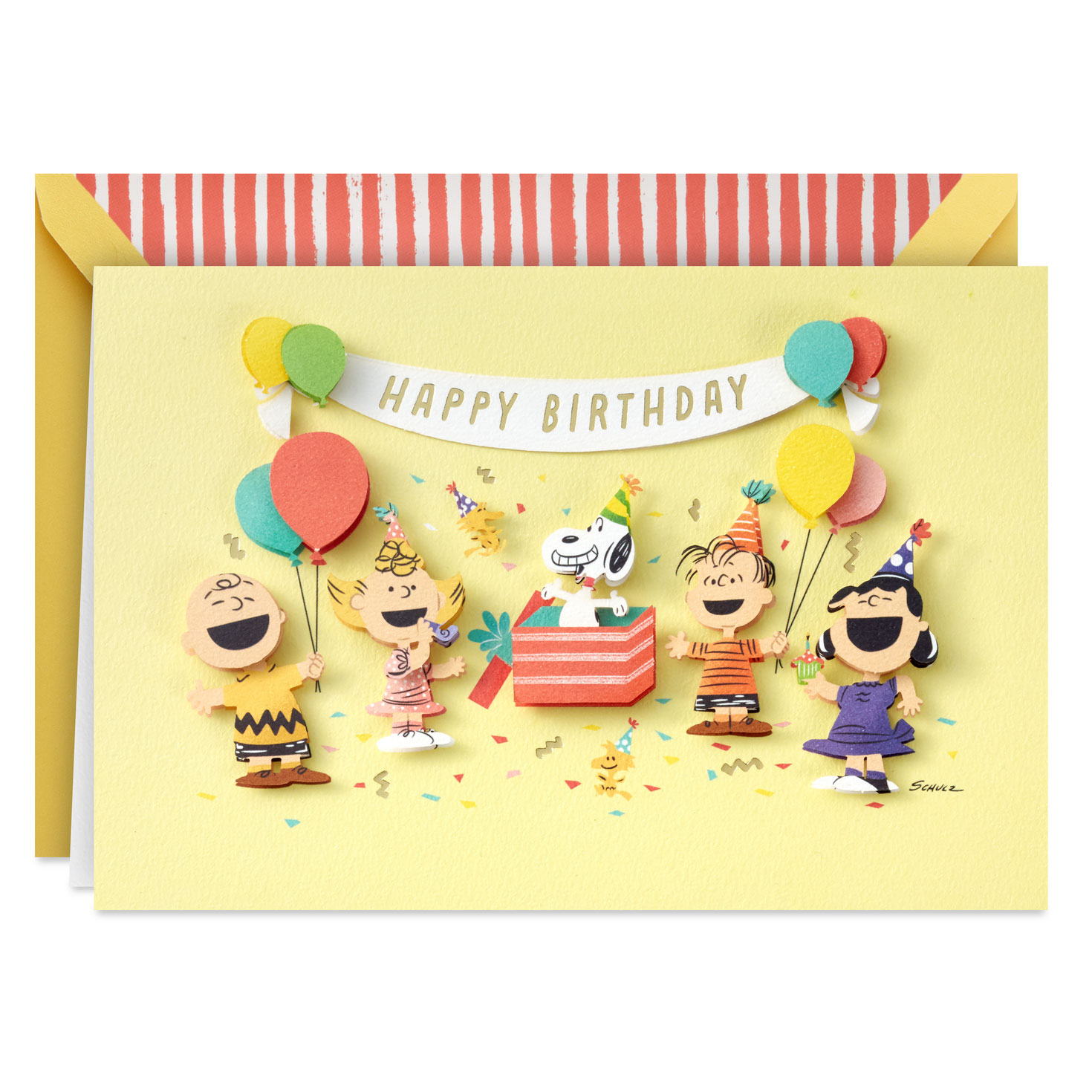 Peanuts® Every Happy Thing Birthday Card for only USD 8.59 | Hallmark