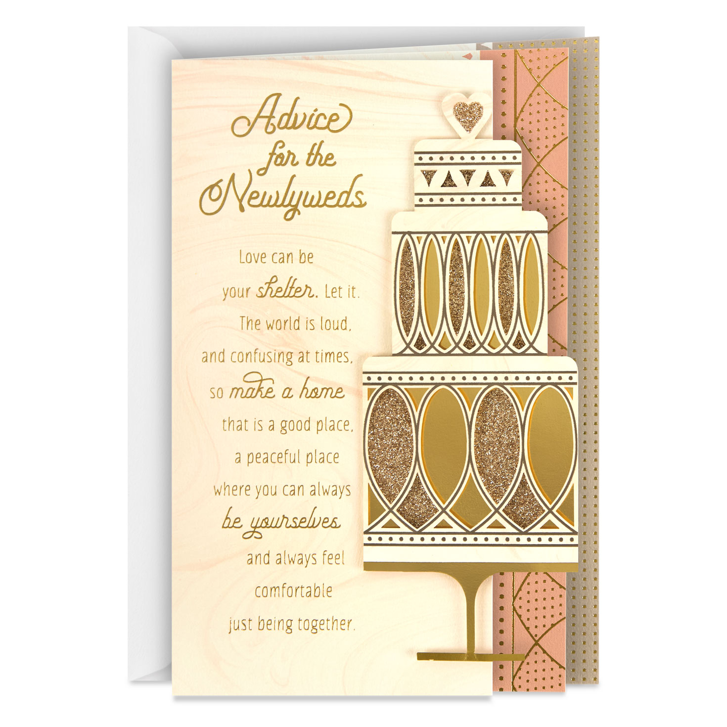 Advice for the Newlyweds Wedding Card - Greeting Cards | Hallmark, image size:1470x1470