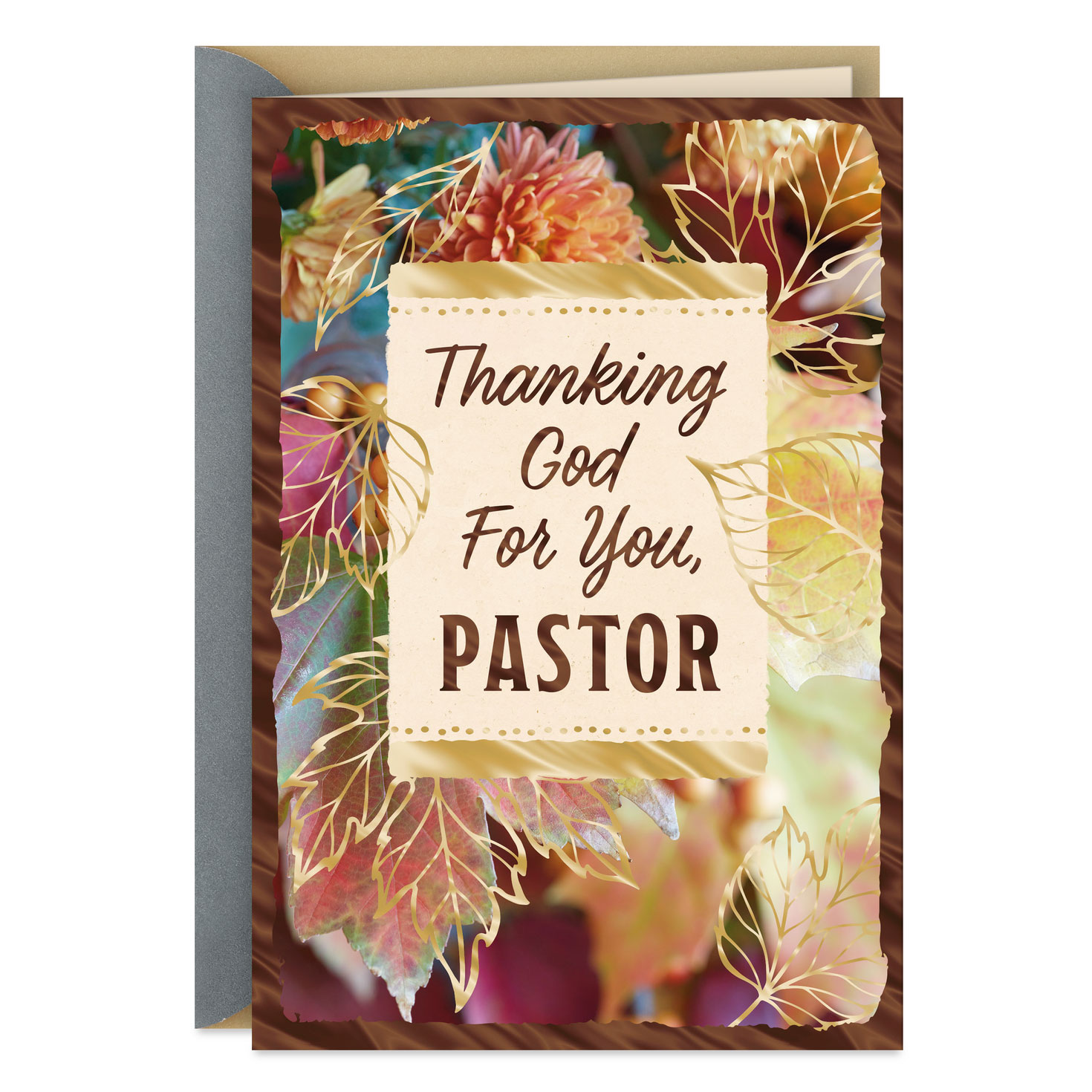 thanking god for you religious clergy appreciation card for pastor