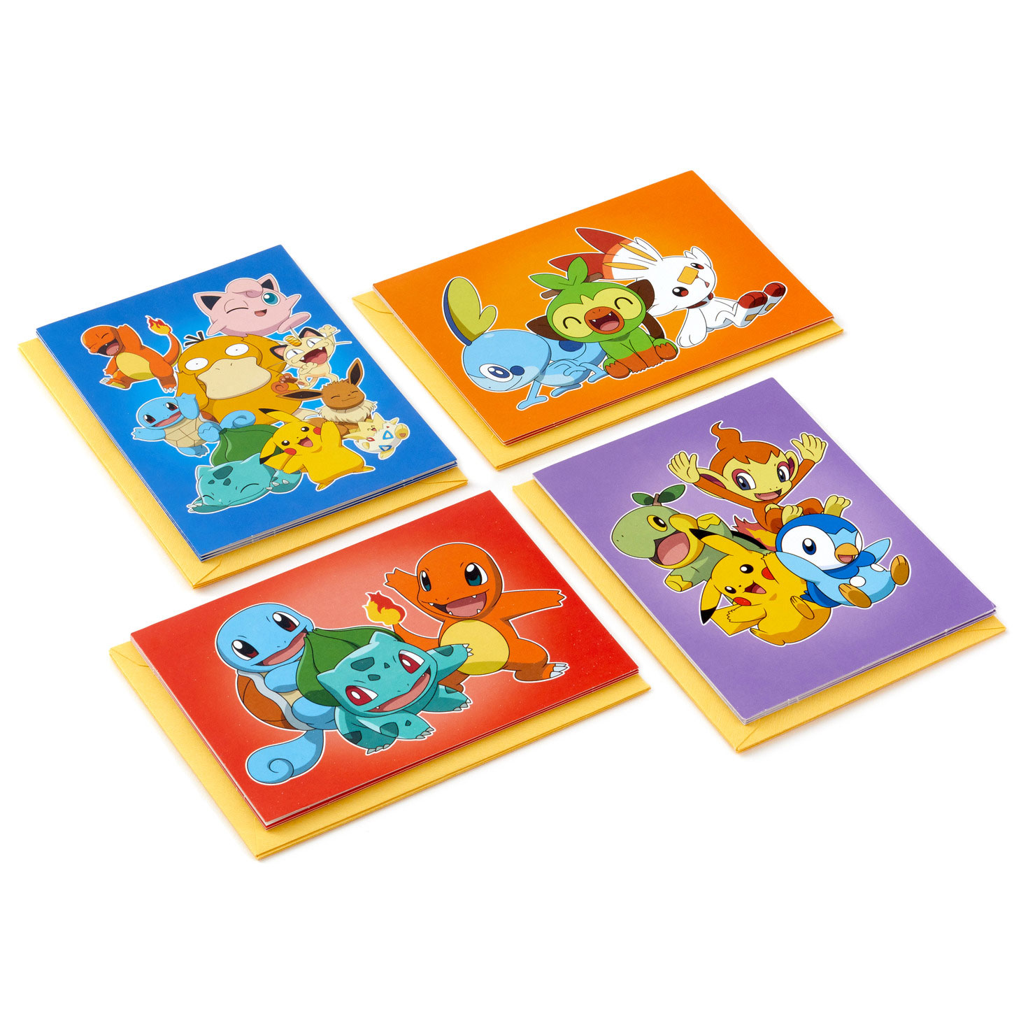 does hallmark sell pokemon cards Pokémon Blank Note Cards Assortment, Pack of 12 - Boxed Cards