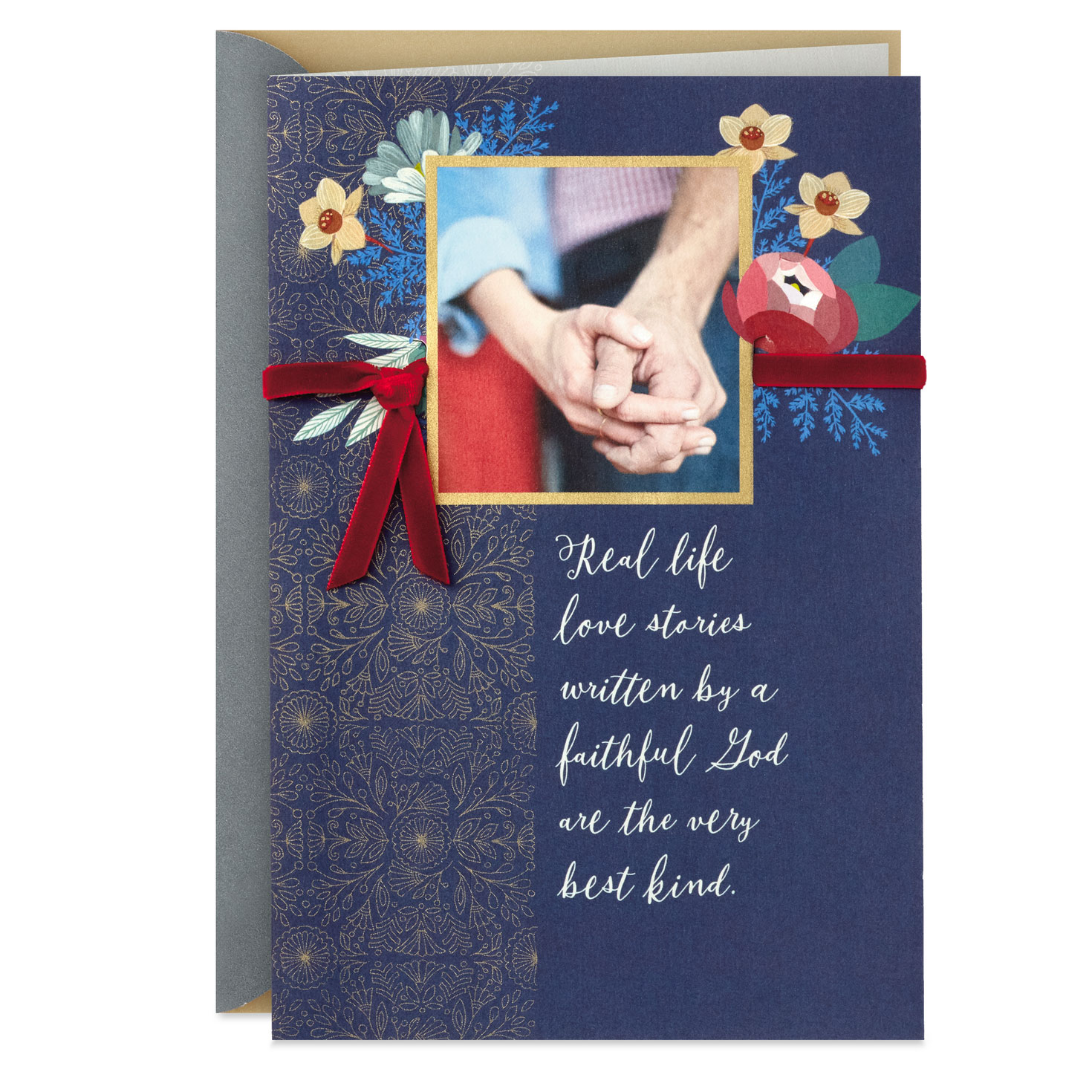 Real Life Love Stories Religious Anniversary Card ...