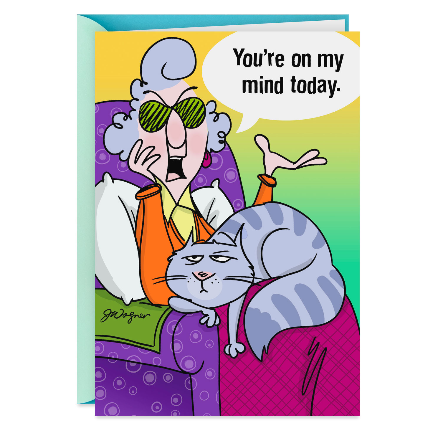 Maxine™ Everyone Is on My Nerves Funny Thinking of You Card - Greeting  Cards - Hallmark