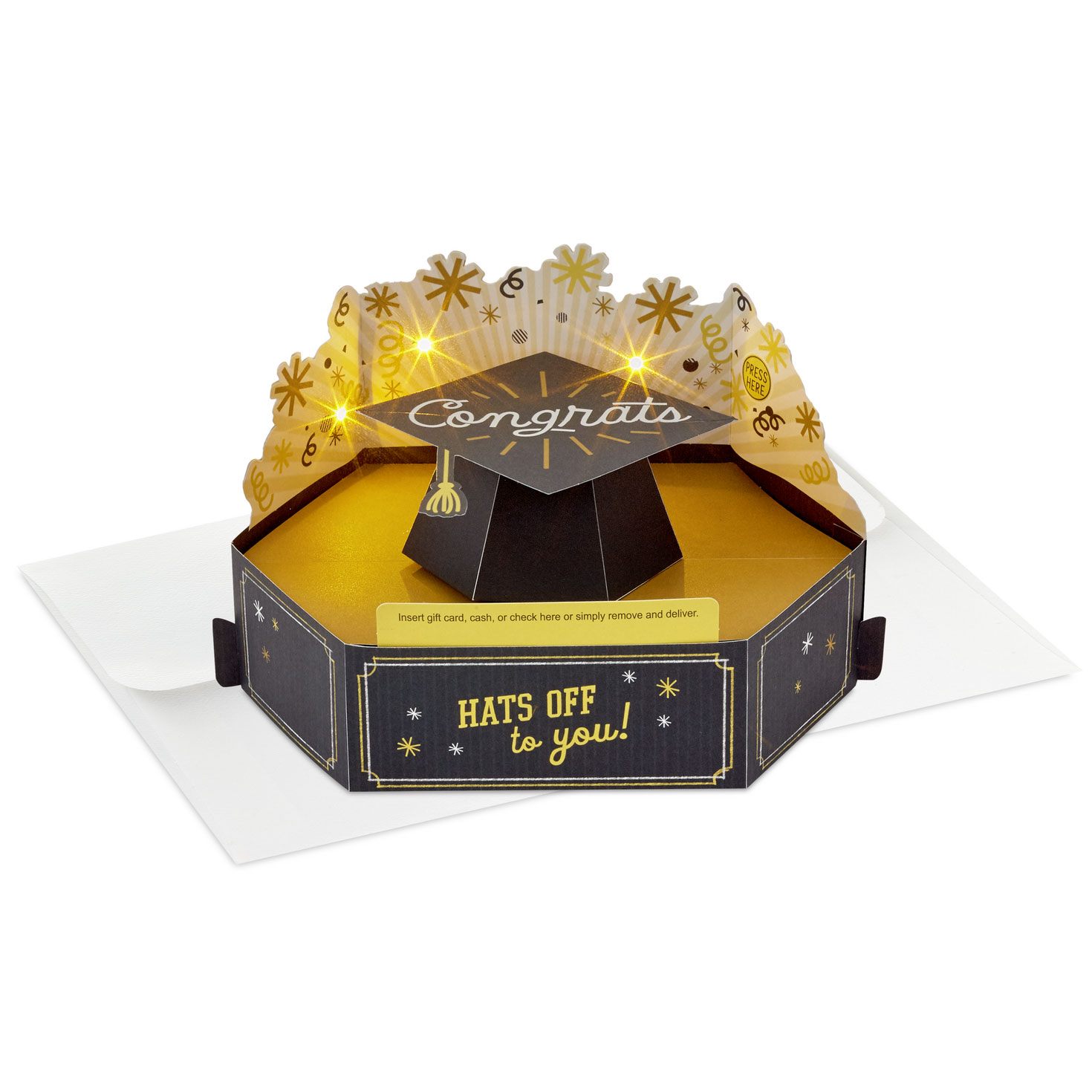grad hat card box Amazon.com: MerryJoyParty Graduation Card Box Graduation Card Holder  Original Graduation Cap Shaped Card Box with Real Tassel for Graduation  Party Supplies : Home & Kitchen main image 0