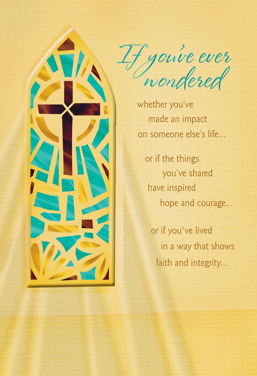 You Make a Difference Religious Clergy Appreciation Card You Make a Difference Religious Clergy Appreciation Card