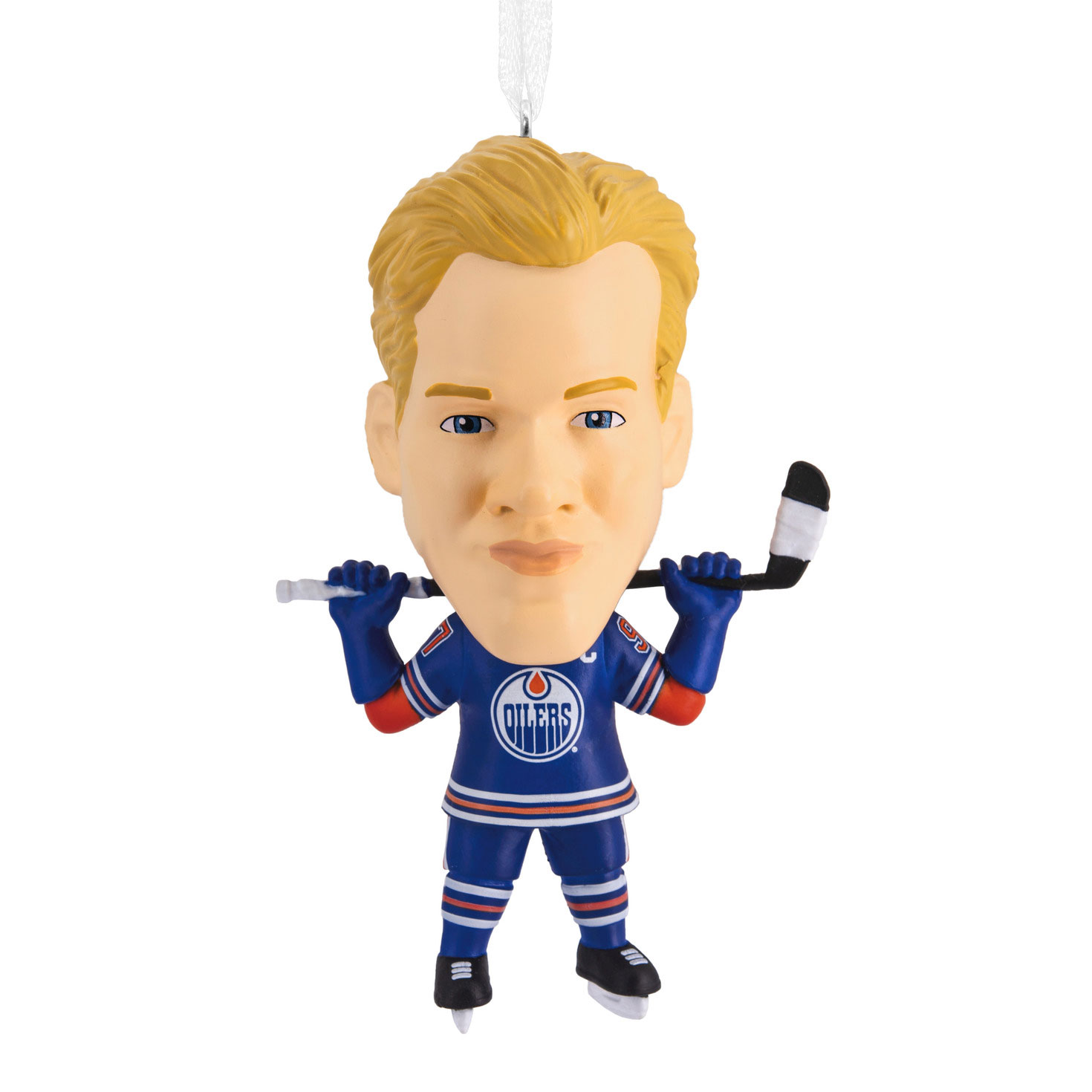 NHL® Edmonton Oilers® Connor McDavid Bouncing Buddy Hallmark Ornament