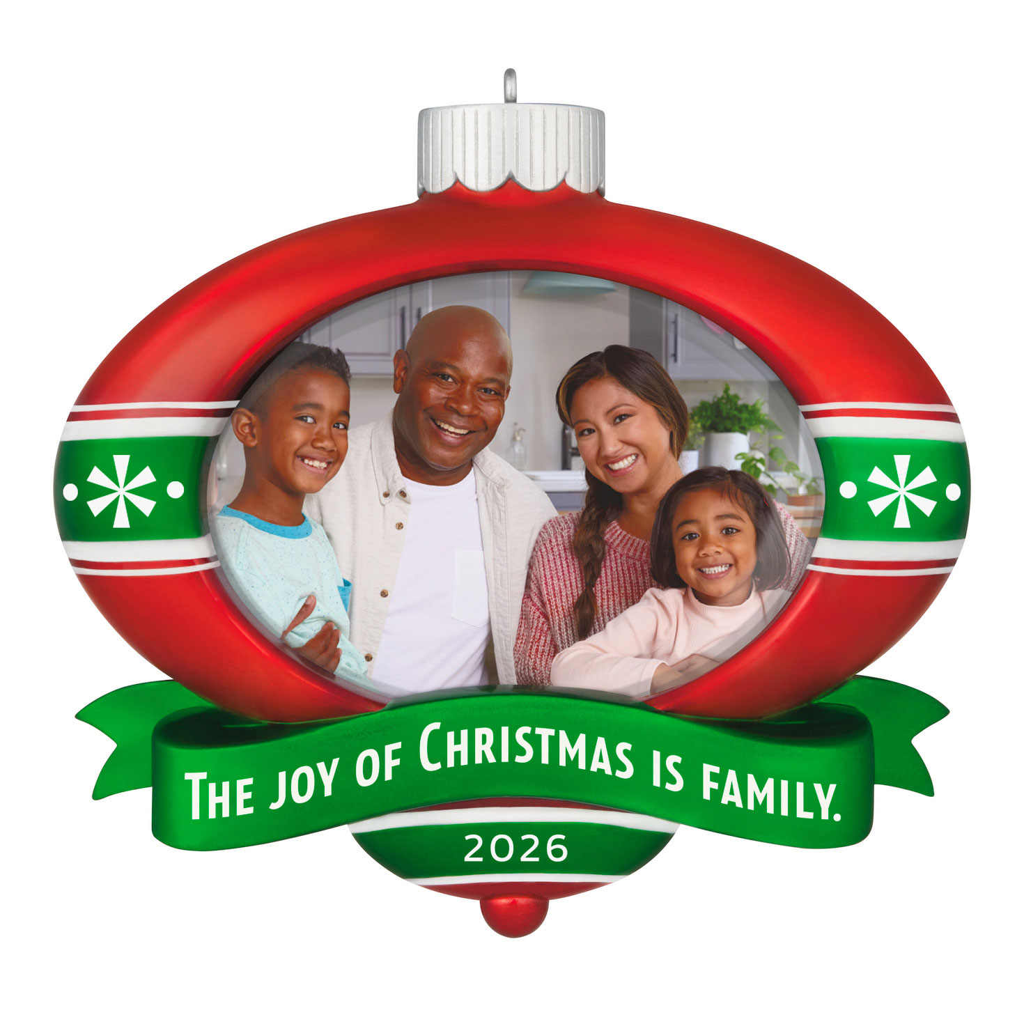 The Joy of Christmas 2026 Photo Frame Ornament - Keepsake