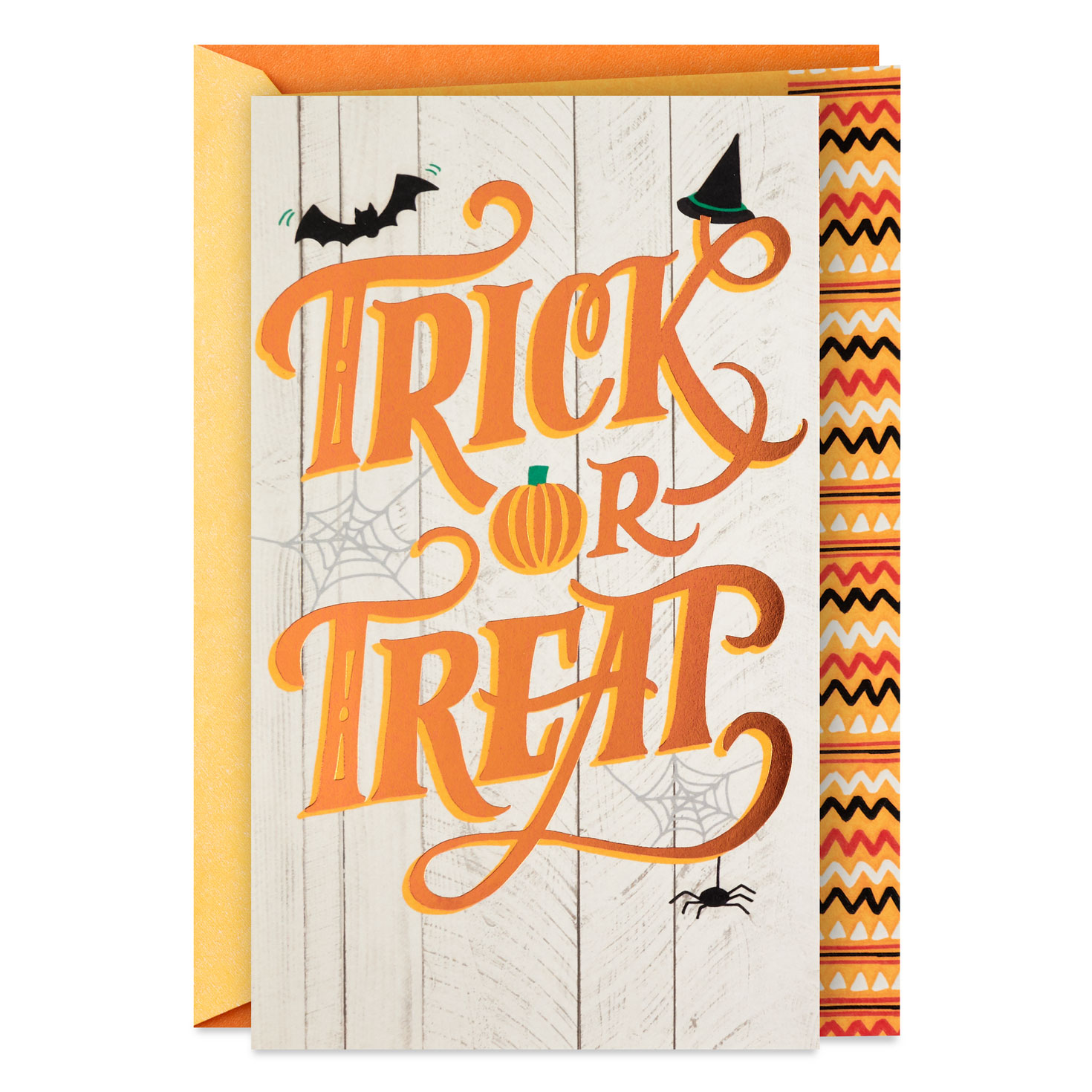 【★安心の定価販売★】 Greeting - Card Halloween Treat or Trick Cards Hallmark | カード・カードストック