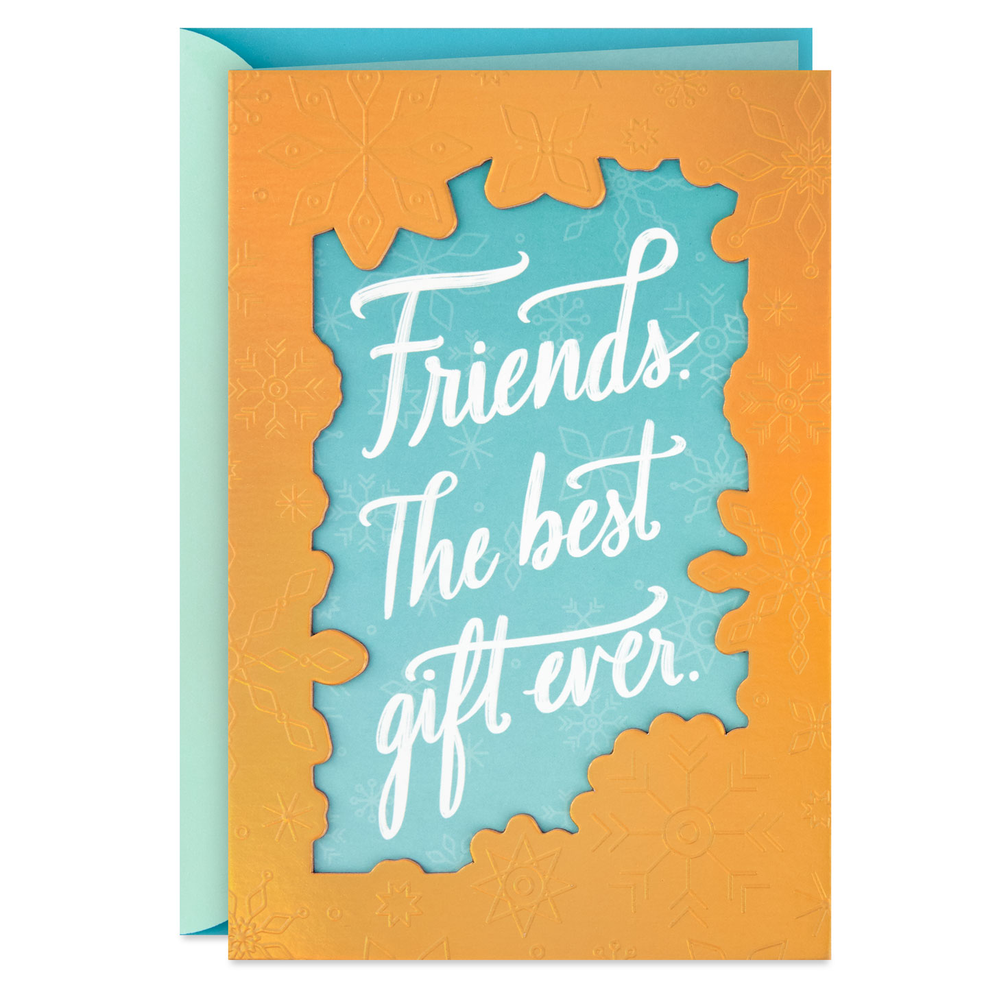 the best gift is a friend like you christmas card