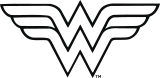 Wonder Woman™ Squeelys™ Collectible Vinyl Figure, Wonder Woman™ Squeelys™ Collectible Vinyl Figure, , licensedLogo