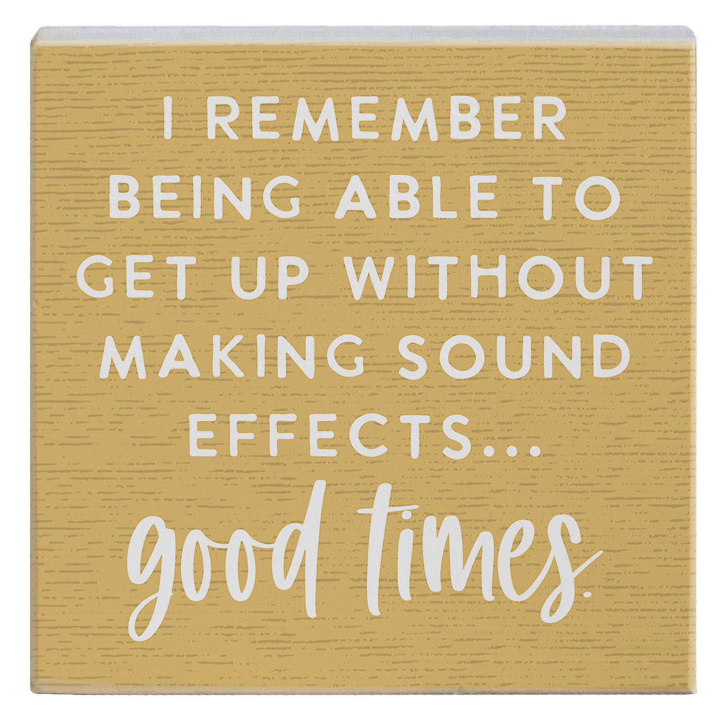 Sincere Surroundings Sound Effects Funny Wood Quote Sign Plaques
