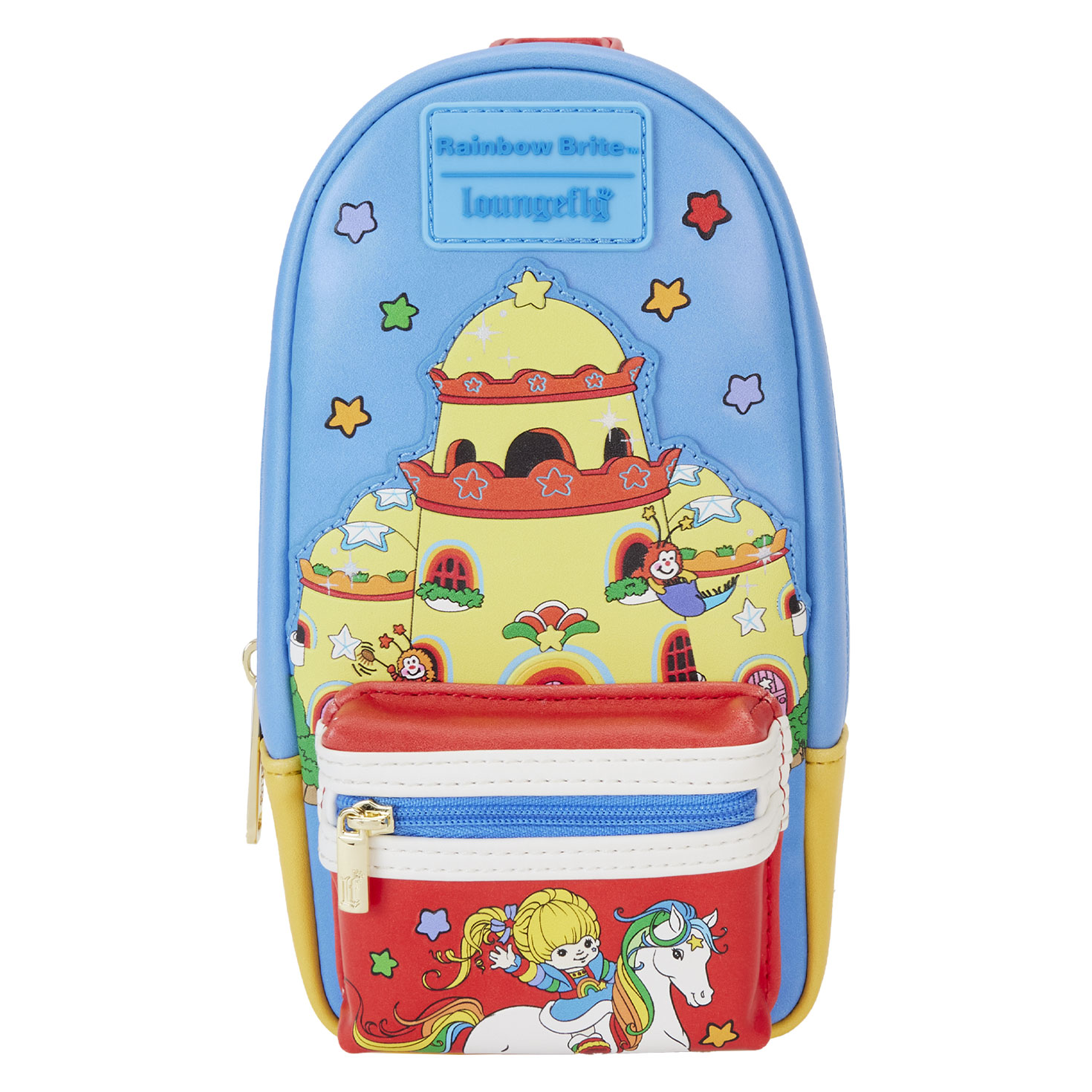 Loungefly Rainbow Brite Color Castle Pencil Case Travel Tech Accessories Hallmark