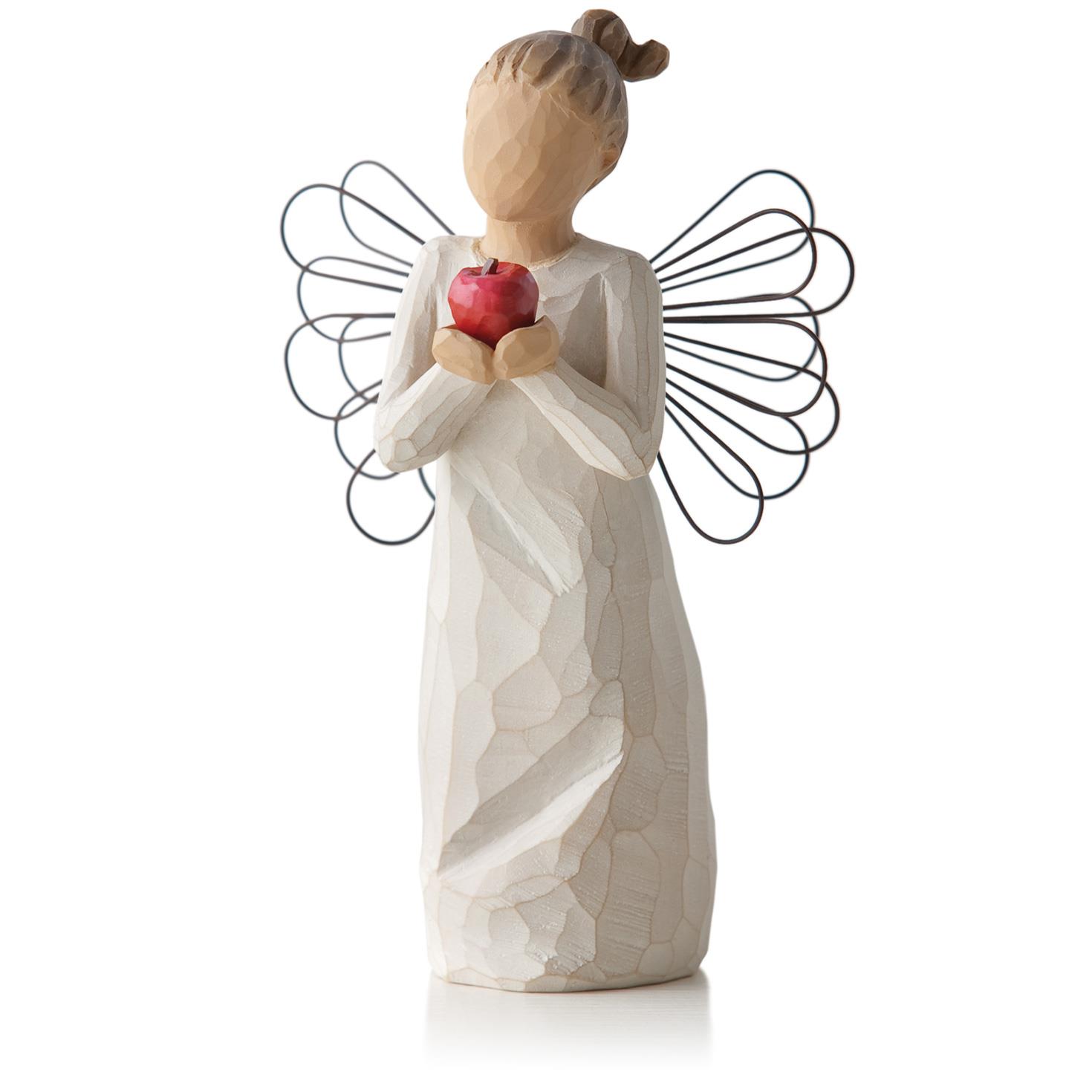Willow Tree® You're the Best Teacher Angel Figurine Figurines Hallmark