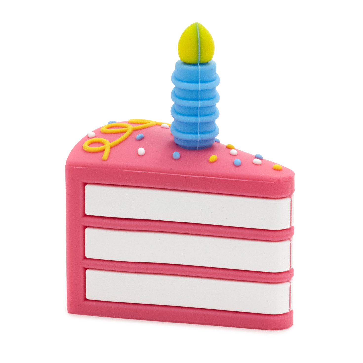 Charmers Birthday Cake Silicone Charm, , large