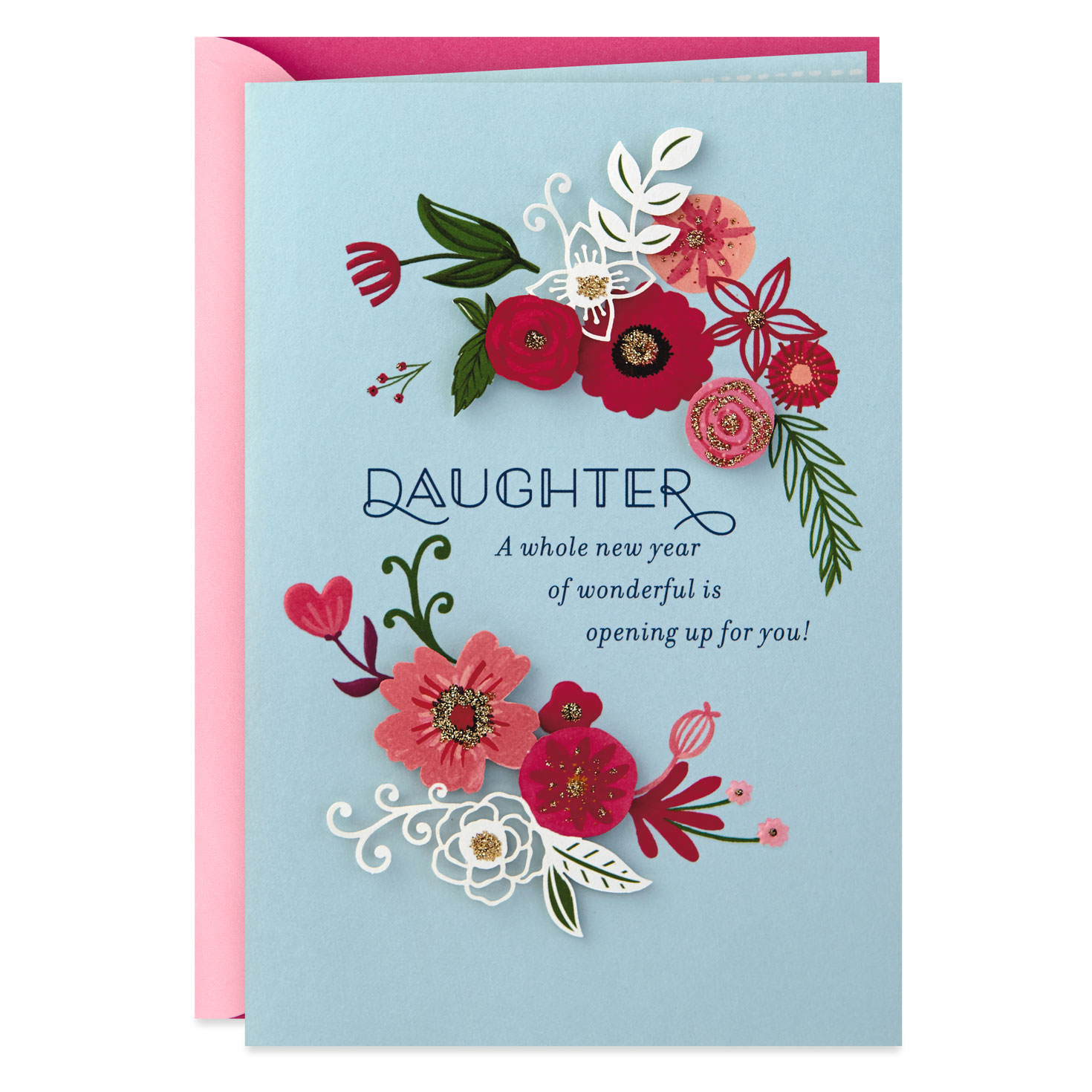 A Whole New Year Birthday Card for Daughter - Greeting Cards - Hallmark