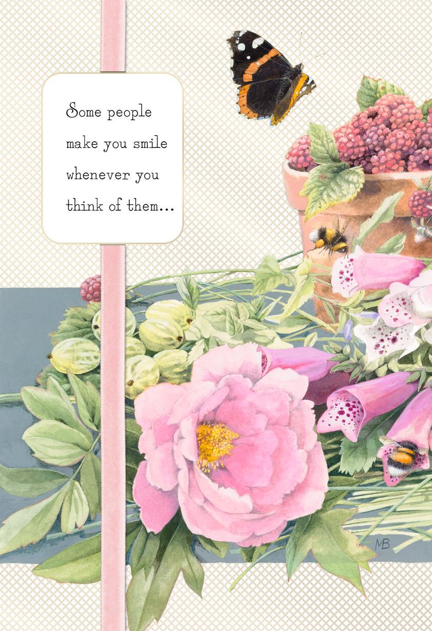 Marjolein Bastin You Make Me Smile Thinking of You Card ...