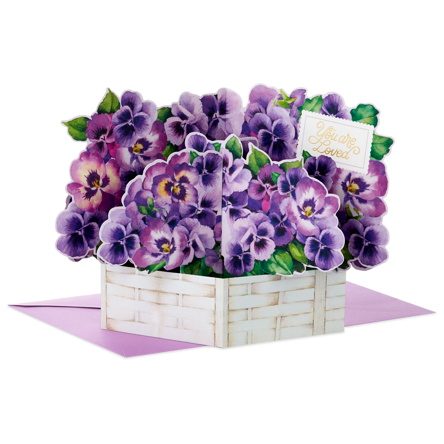 Purple-Pansy-Flowers-3D-PopUp-