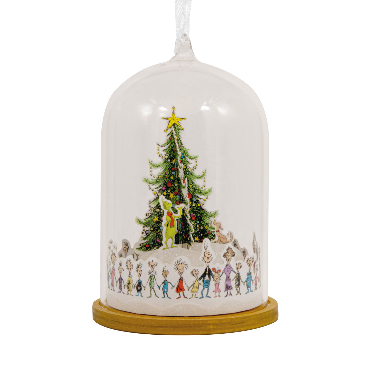 グリンチ クリスマスデコレーション 3フィート Grinch-Whoville-Tree-Cloche-