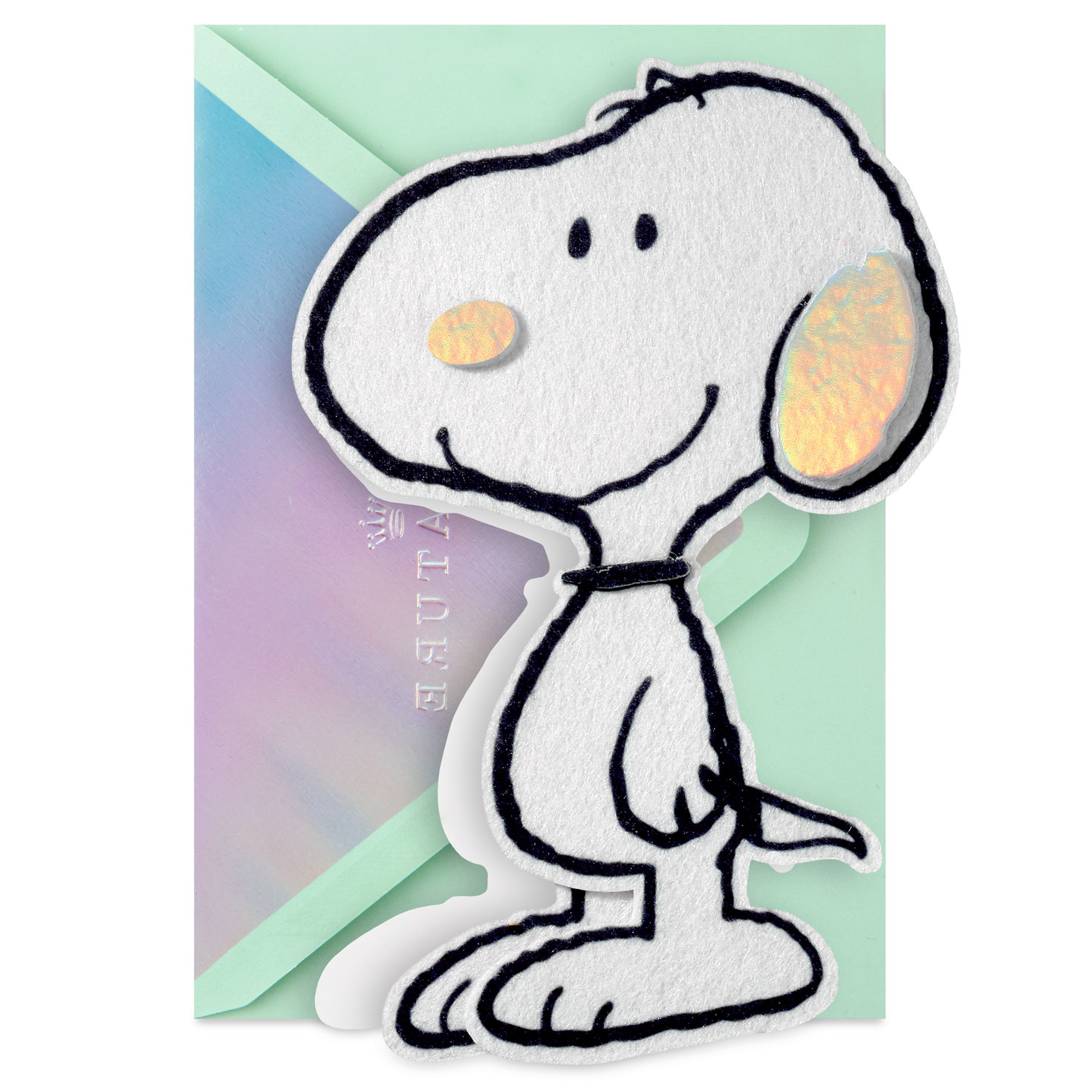 [HAZZYS]Signature Pattern Snoopy Card Slot★人気★ Peanuts Snoopy Wallets for Women Teens Zip Around Card