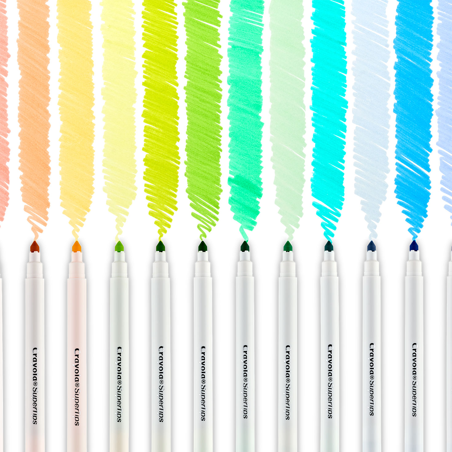 Crayola Pastel Super-Tip Markers, 20-Count Box Arts Crafts