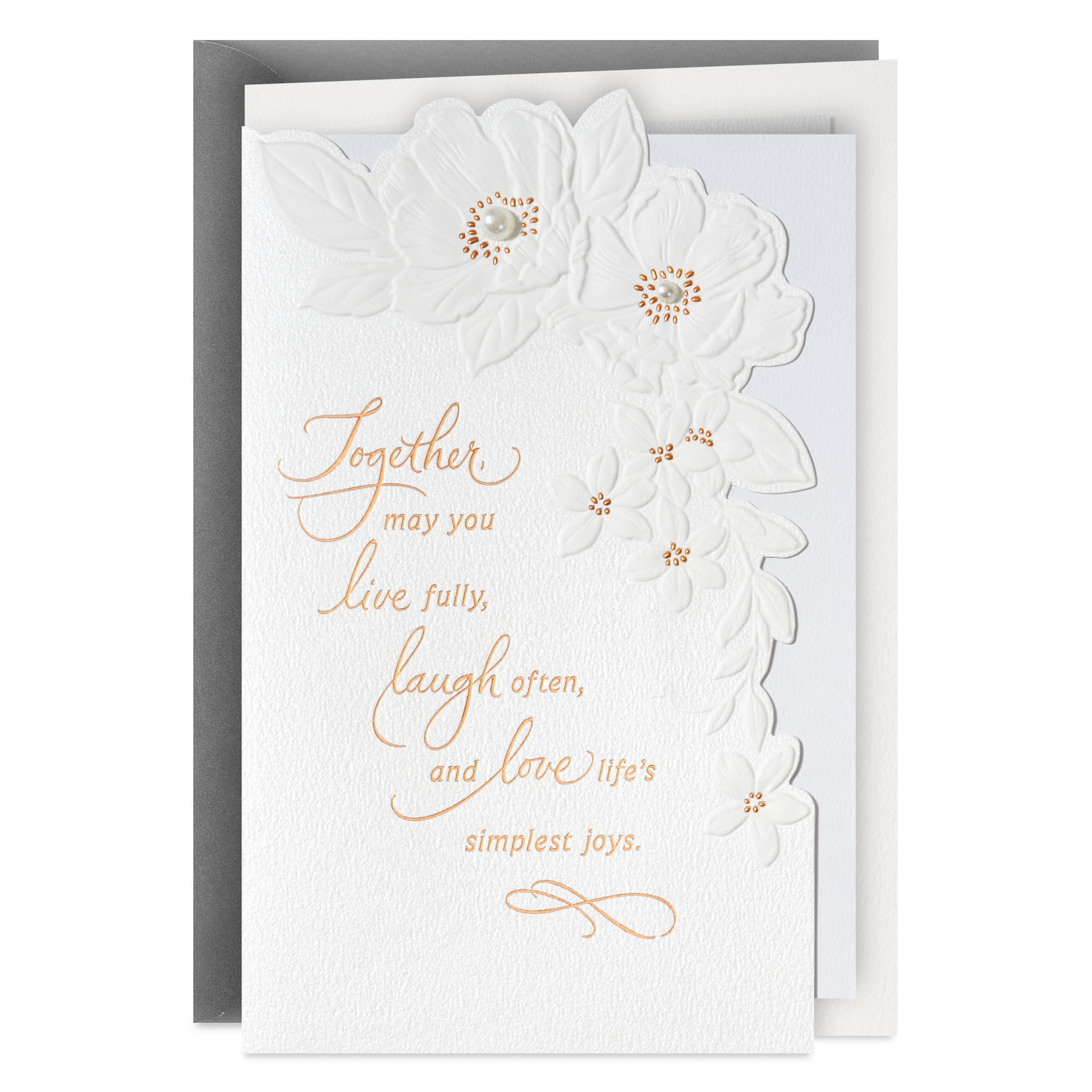 Live, Laugh, Love Wedding Card - Greeting Cards | Hallmark