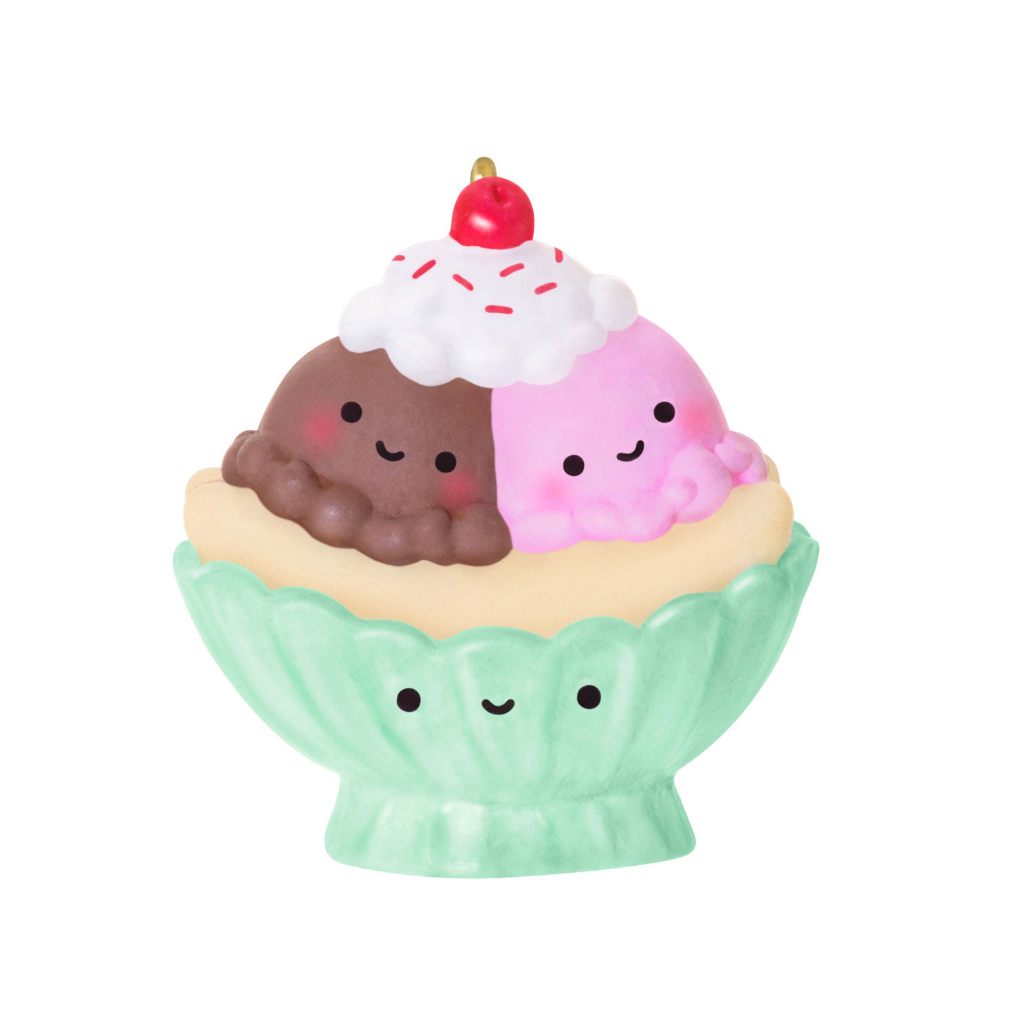 Candy Ornament ソックス　ブローチ2点 Mini Two Scoops of Fun Ornament, 0.75