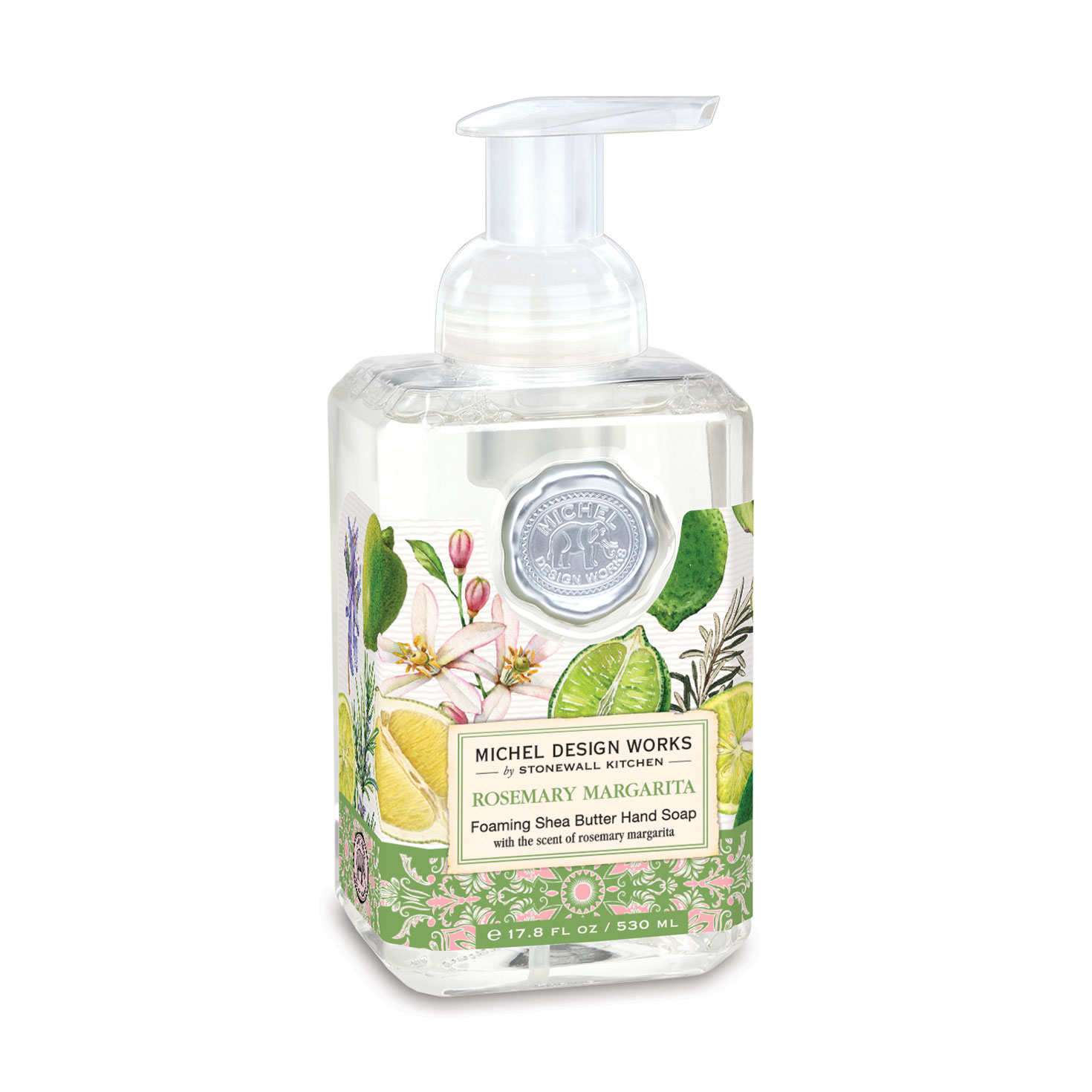Michel Design Works Rosemary Margarita Foaming Hand Soap, 17.8 oz