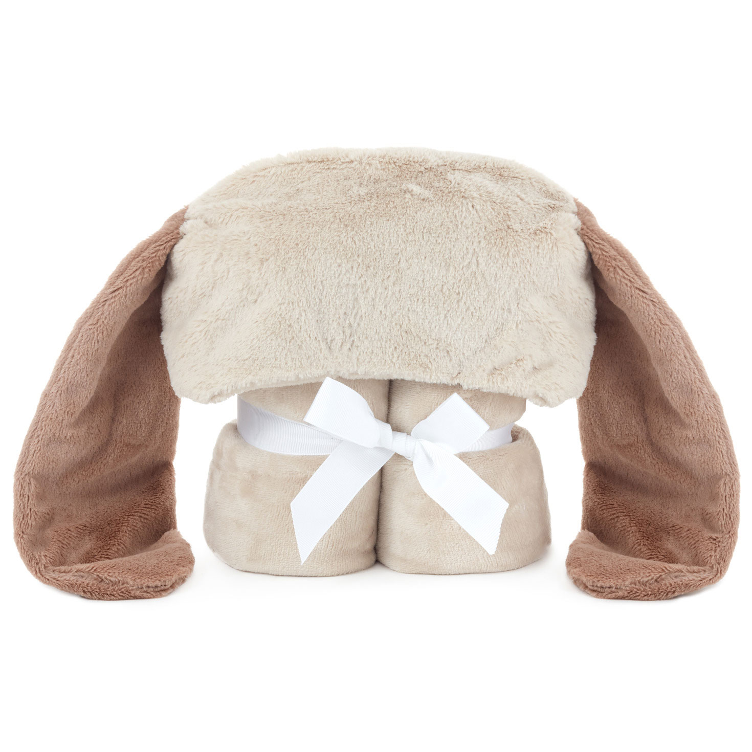 Hooded bunny blanket clearance