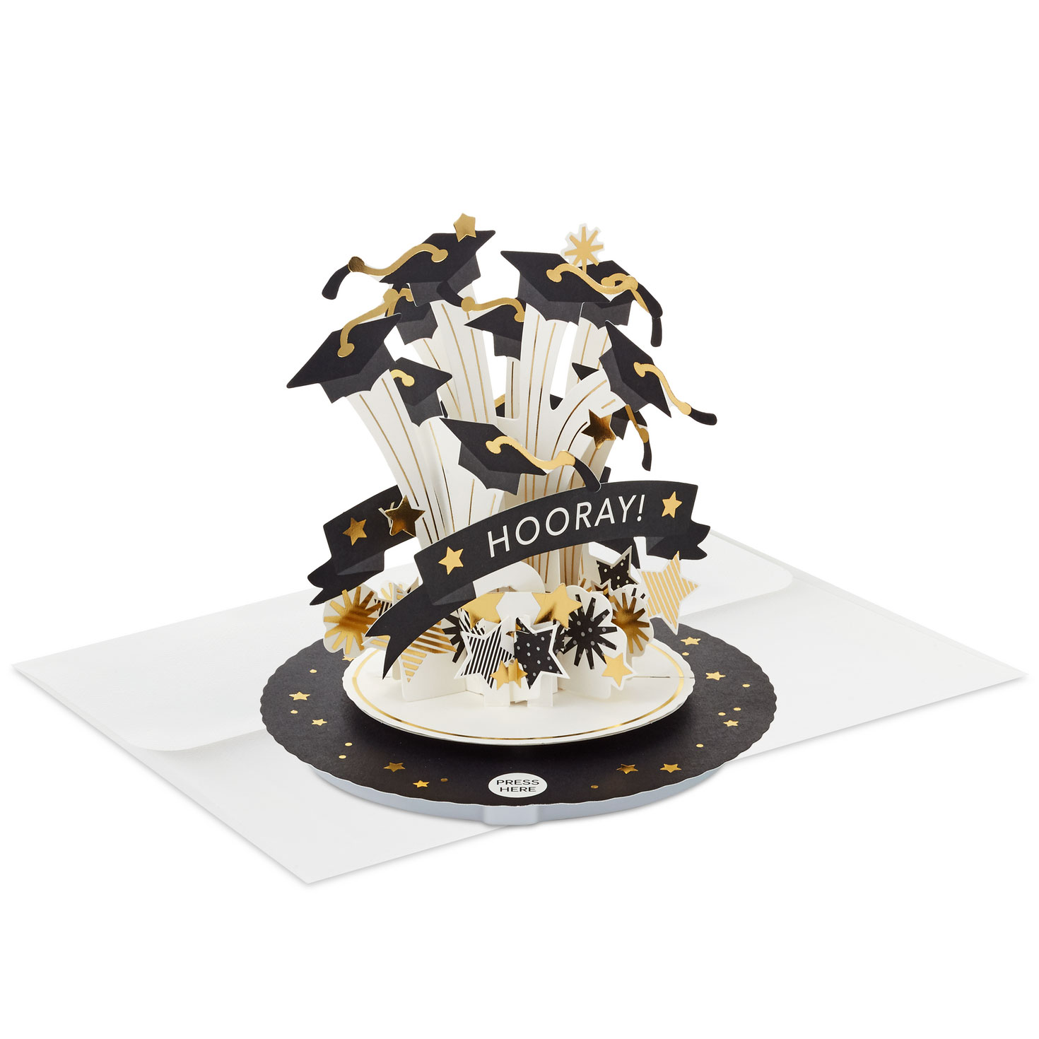 You Did It Musical 3D Pop-Up Graduation Card With Motion - Greeting ...